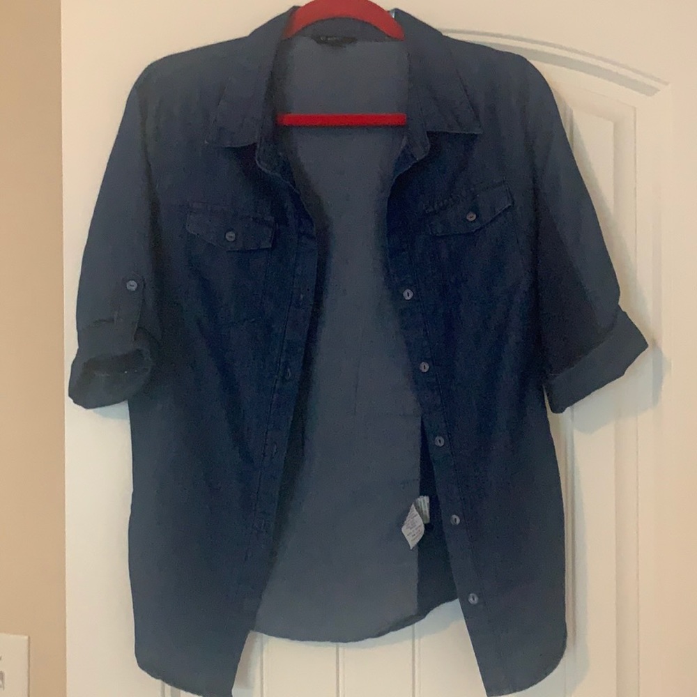 Cisono denim button down
